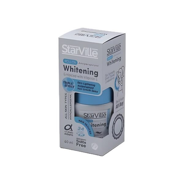 Starville Whitening Roll-On Hair Reducer - 60 ml