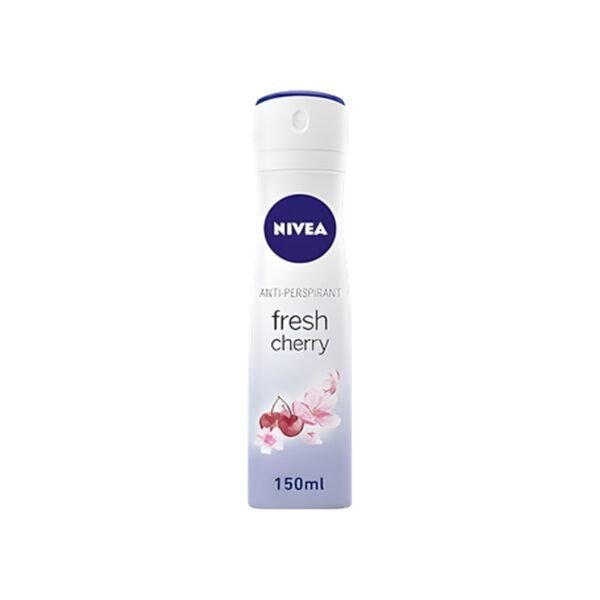 NIVEA Antiperspirant Spray for Women, Fresh Cherry Scent, 150ml
