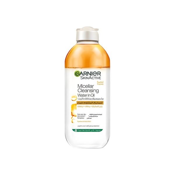Garnier Micellar Cleansing Water In Oil For Waterproof Make-up - 400ml