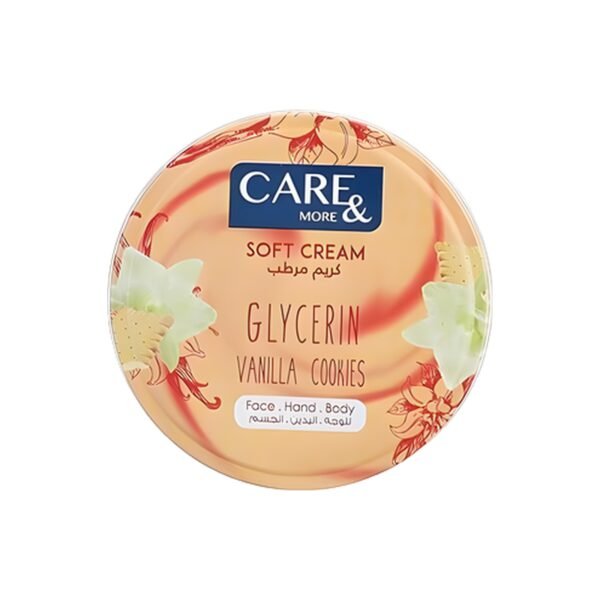 Care & more soft cream with glycerin 75 ml vanilla & cookies