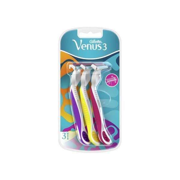 Gillette Simply Venus 3 Plus Disposable Razor - 3 Pieces