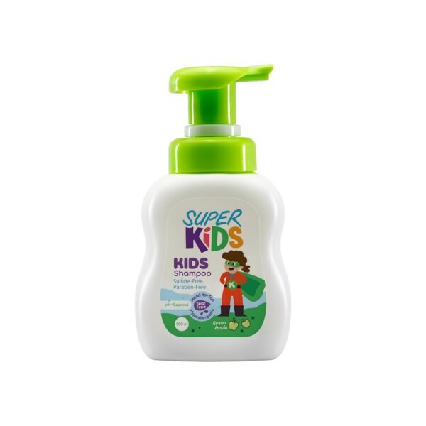 Super Kids Shampoo 300 ml- Green Apple