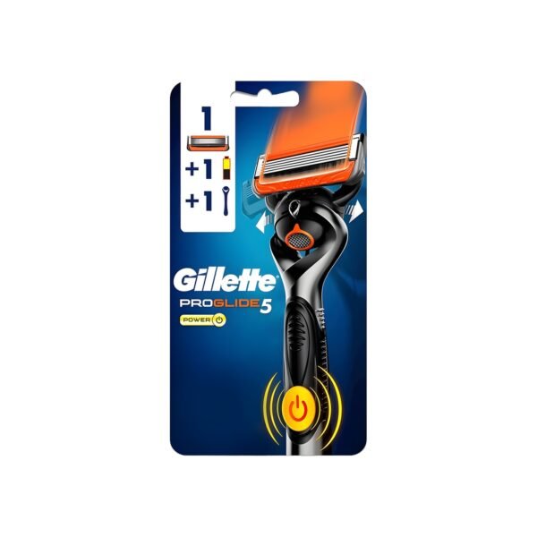 Gillette proglide power men's razor handle + 1 blade refill