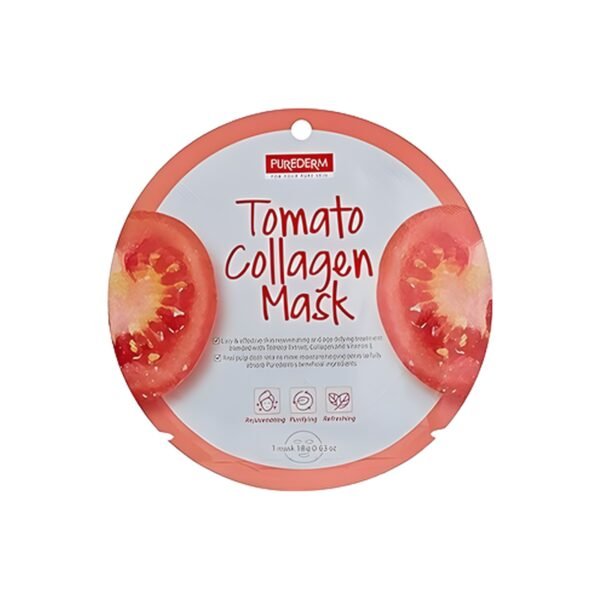 Purederm tomato collagen mask-1 count