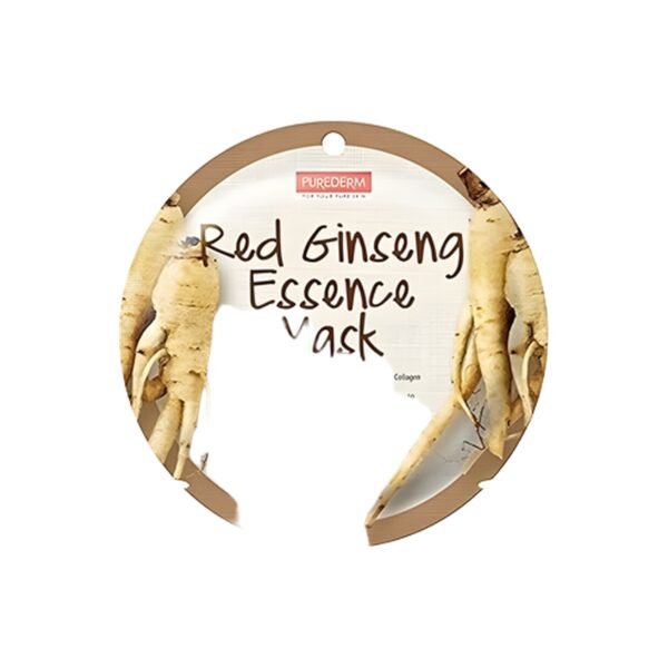 Purederm monthly treatment 4 toning and energising faces ginseng red