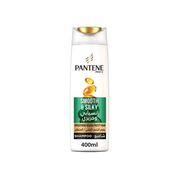 Pantene pro-v smooth & silky shampoo 400ml