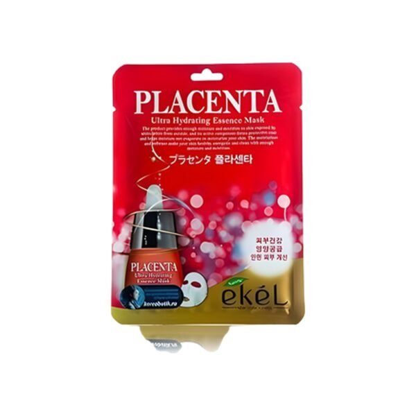 Ekel Fabric Face Mask with Placenta Extract 25 ml