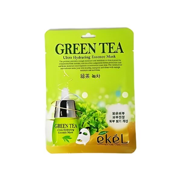 Ekel green tea ultra hydrating essence mask face-1 count