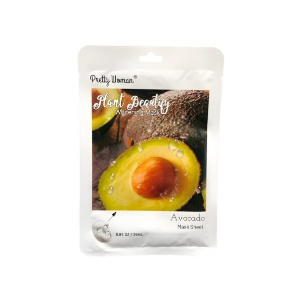 Pretty WomanPlant Beauty Whitening Mask with Avocado 1 sheet