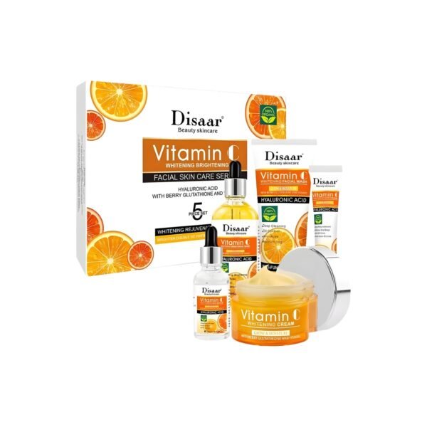 Disaar Vitamin C whitening brightening Facail skin care 5 Piece sets Buy Online at Best Price in KSA - Souq is now Amazon.sa Beauty