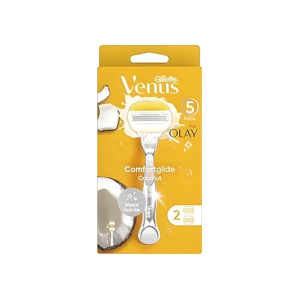 Gillette venus olay coconut handle + 2 blades