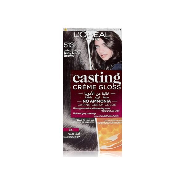 L'Oréal Paris Casting Crème Gloss 513 Ashy Nude Brown