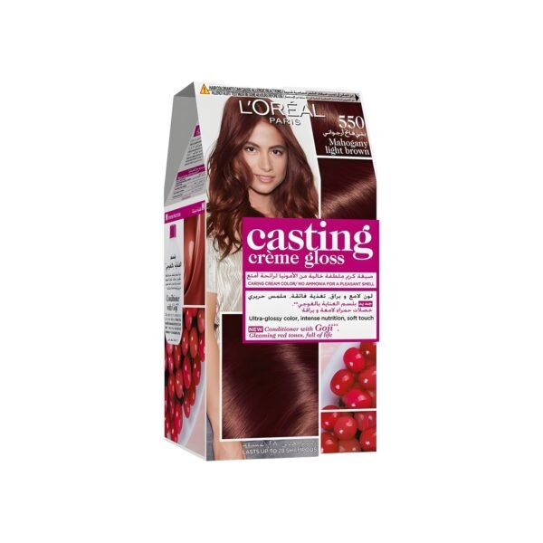L'Oréal Paris Casting creme gloss no ammonia hair colour 550 mahogany light brown 48 ml