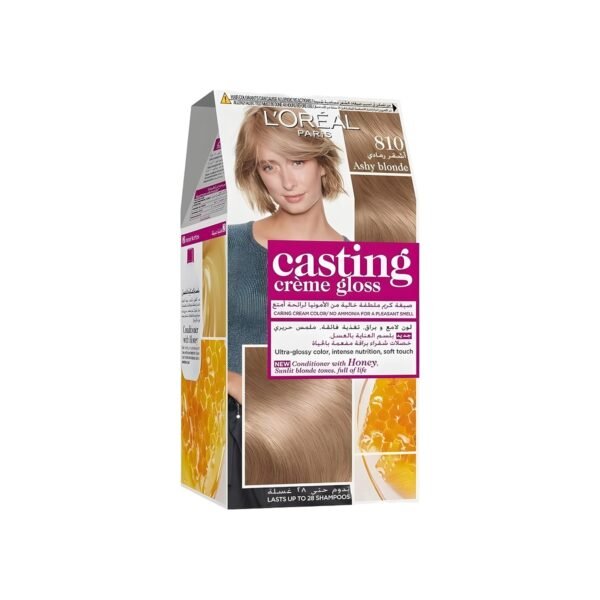L'Oréal Paris Casting creme gloss - 810 Ashy Blonde - 48ml - 72ml - 60ml