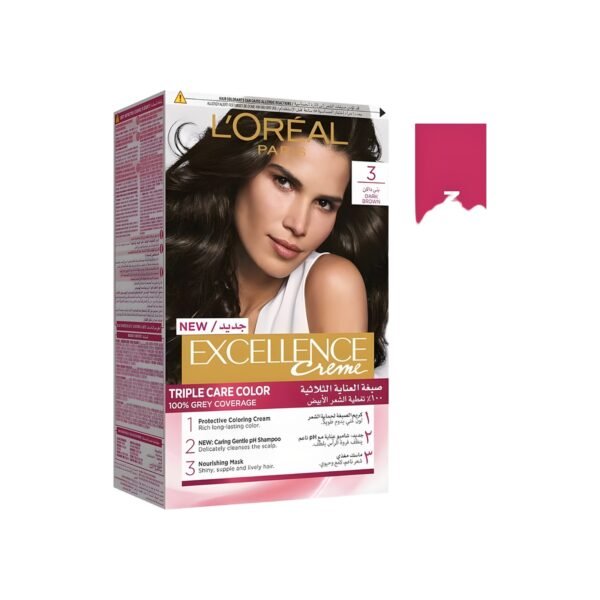 L'Oréal Paris excellence creme - 3 dark brown