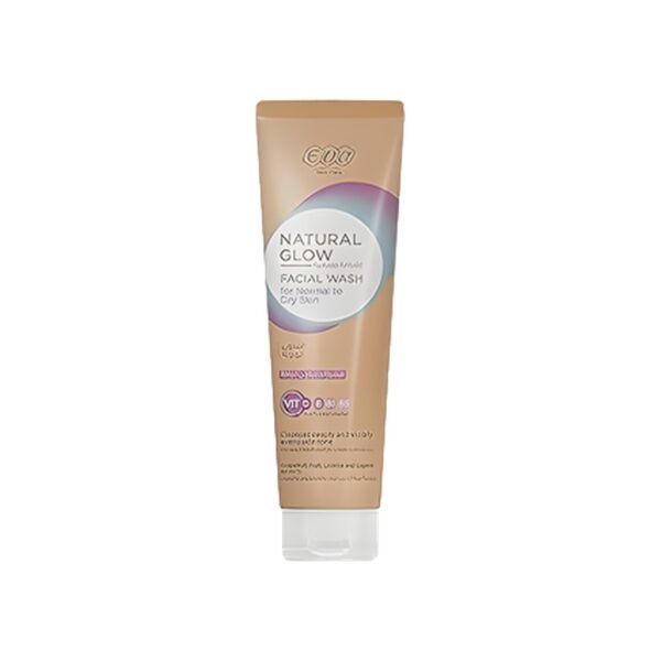 Eva Skin Care Natural Glow Facial Wash for Normal to Dry Skin 100 ml
