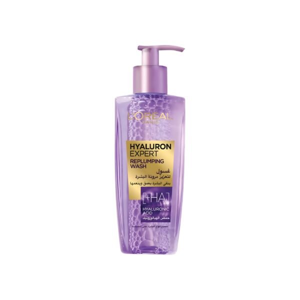 L'Oréal Paris Hyaluron Expert Replumping Face Wash with Hyaluronic Acid, 200ml