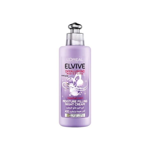 L'Oréal Paris Elvive Hyaluron Moisture - Moisture Filling Night Cream - 200ml