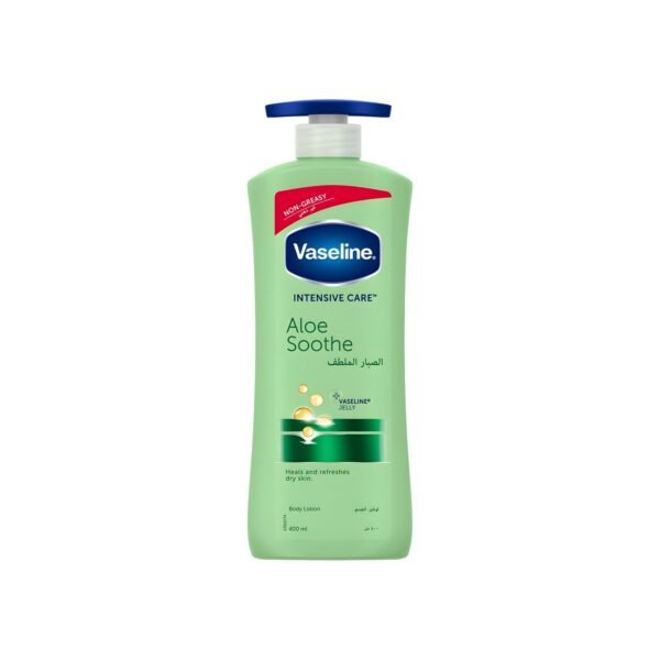Vaseline® Lotion Intensive Care Aloe Vera Soothe Heals & Refreshes Dry Skin 400ML