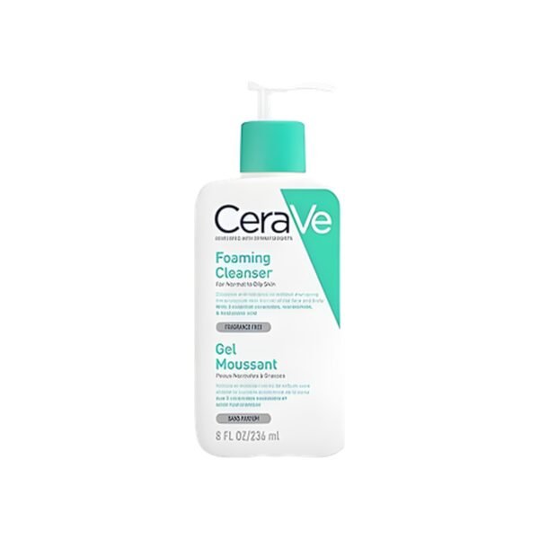 CeraVe Foaming Cleanser for Normal to Oily Skin 236ml