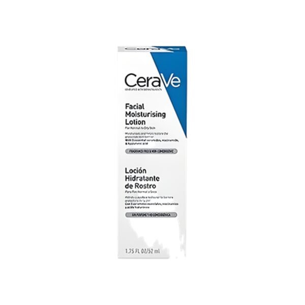 Cerave Crème Hydratante Visage 52ml pour Peau Normale, Peau Sèche