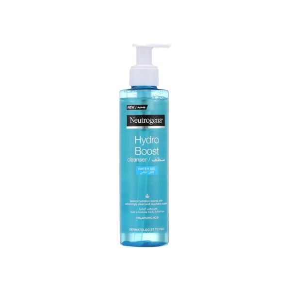 Neutrogena Cleansing Water Gel, Hydro Boost, Normal to Dry Skin, 200ml