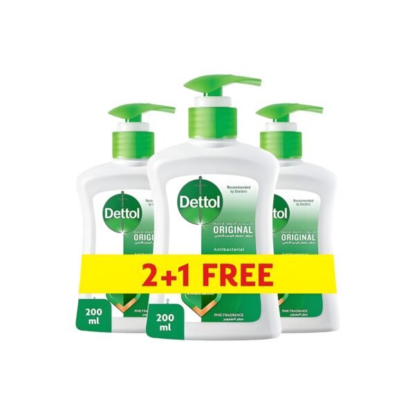 Dettol original handwash liquid soap 2+1