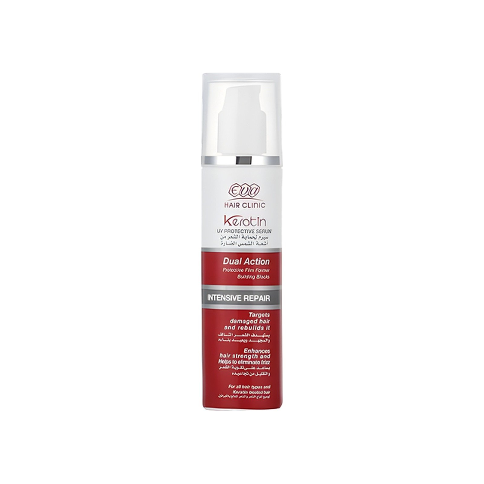 Eva Hair Clinic - Ekeratin Dual Action Hair Serum, 100 ml