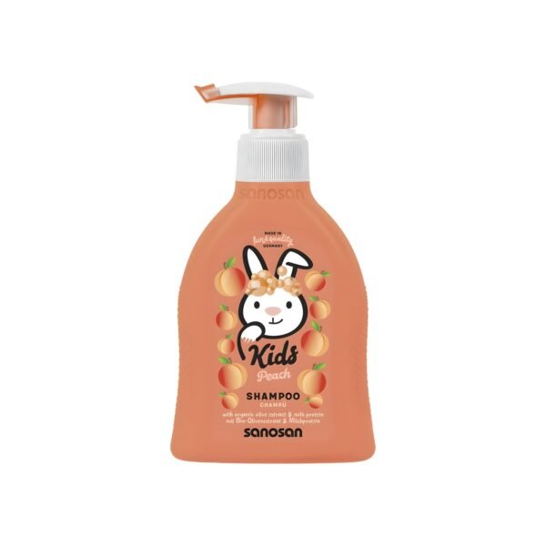sanosan Shampoo Peach for Children and Babies 200 ml