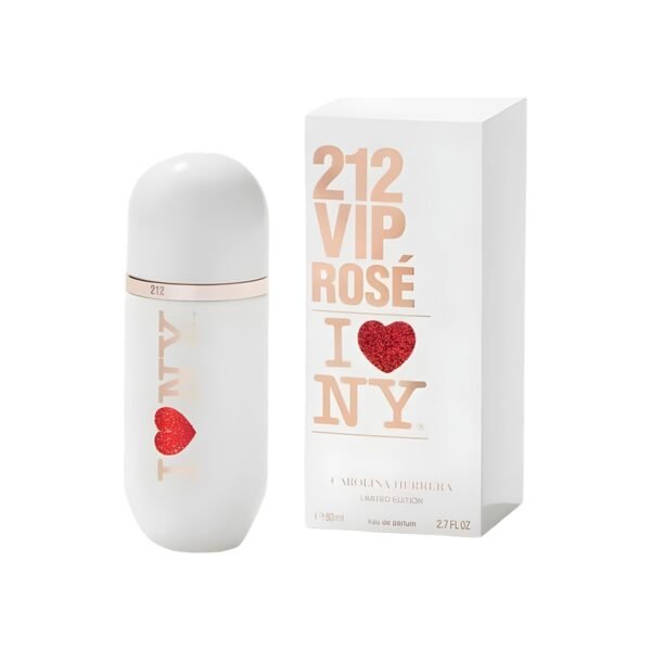 Perfume Feminino Carolina Herrera 212 VIP Rosé I ♥ NY Eau de Parfum 80ml