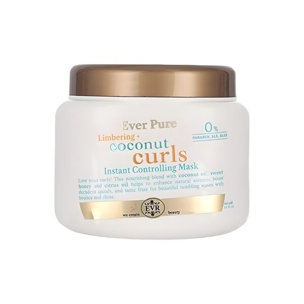 Ever Pure Controlling Mask for Curly Hair with Coconut Oil - 300 ml