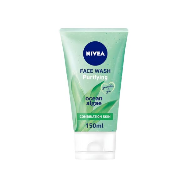 NIVEA Face Wash Cleanser, Purifying Cleansing, Combination Skin, 150ml