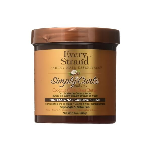 Every Strand Simply Curls Coco Oil/Shea Curl Creme, 15 Ounce