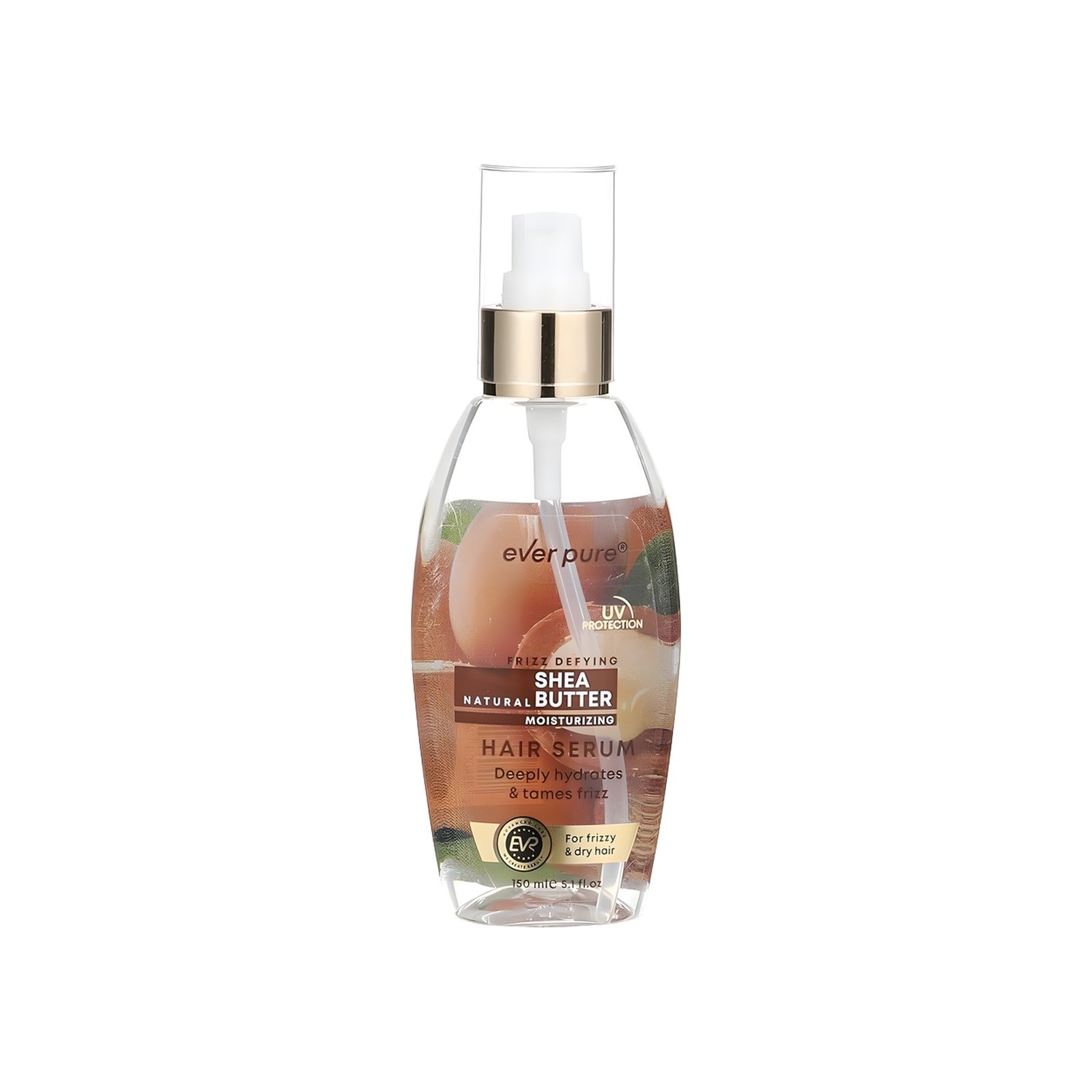 Ever Pure Shea Butter Smoothing Moisturizing Hair Serum For Women, 150 Ml