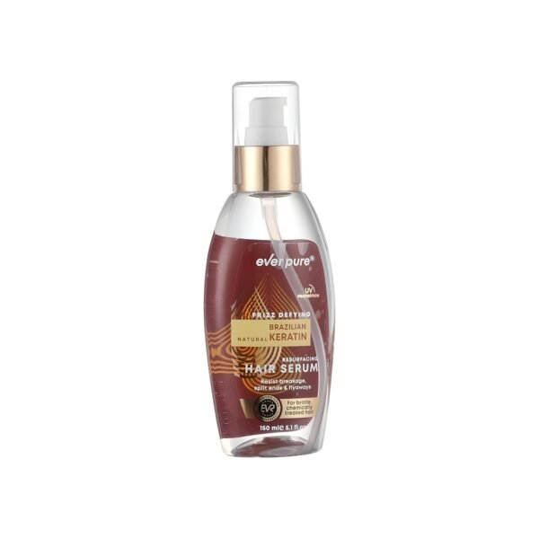 Ever Pure Brazilian Keratin Therapy Anti-Breakage Serum For Women, 150 Ml