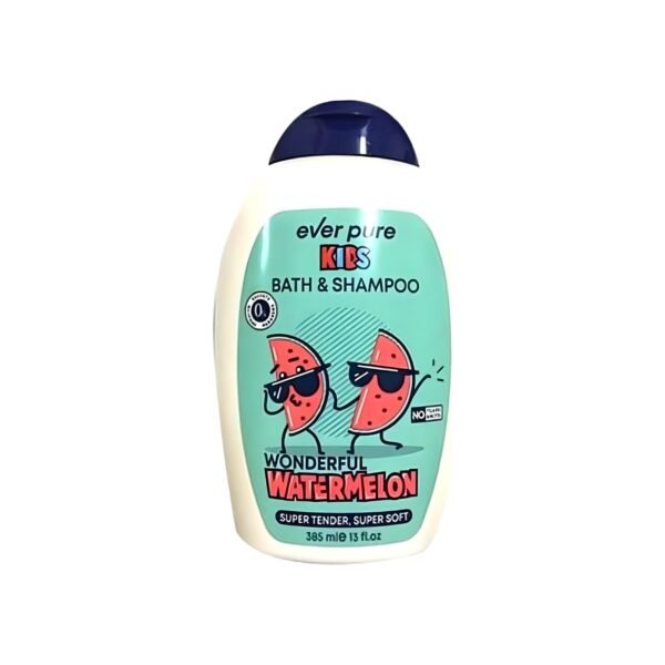 Ever pure watermelon shampoo & bath for kids 385ml