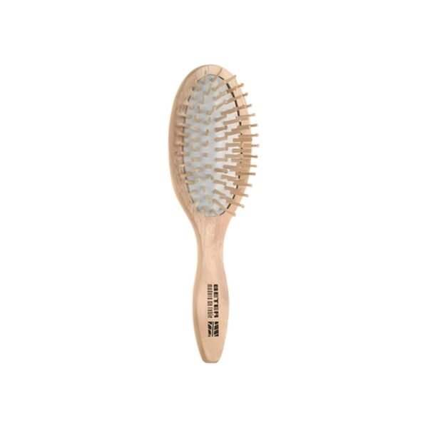 Beter Cushion Brush Wooden Round-Tip Bristles