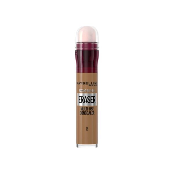 Maybelline instant anti age eraser eye concealer, dark circles and blemish concealer, ultra blendable formula, 08 buff