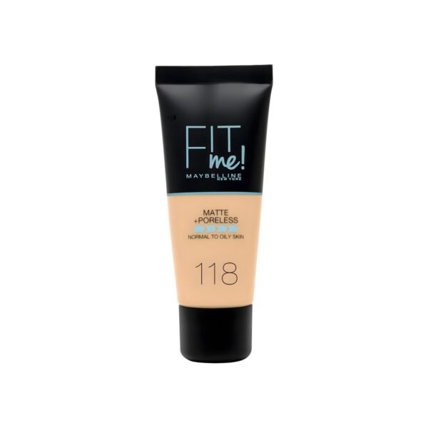 Maybelline Fit Me Foundation Tube (118) Nude