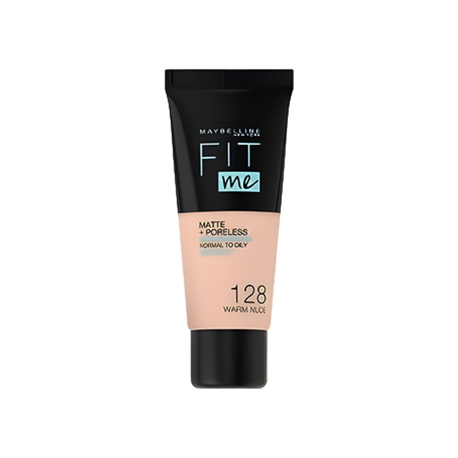 Maybelline New York Fit Me Matte + Poreless -128 WARM NUDE - 30 ml