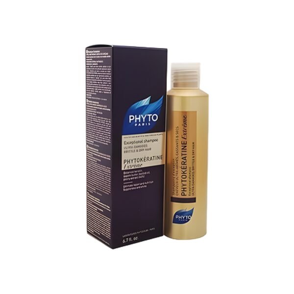 Phyto keratine extreme exceptional shampoo for unisex - 6.7 oz