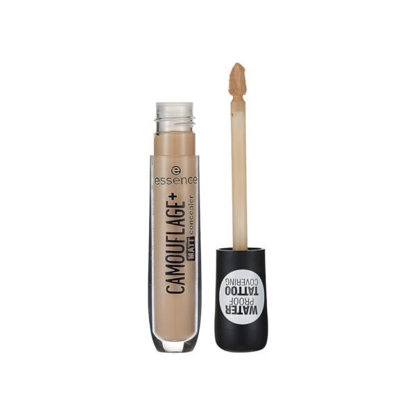 Essence Waterproof Camouflage + Matt Concealer Light Honey-30