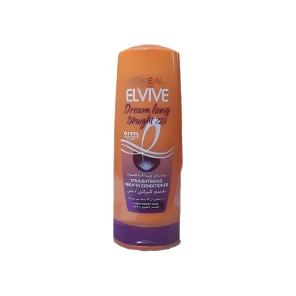 L'Oréal Paris Elvive Straightening Keratin Conditioner for Long and Frizzy Hair - 360 ml