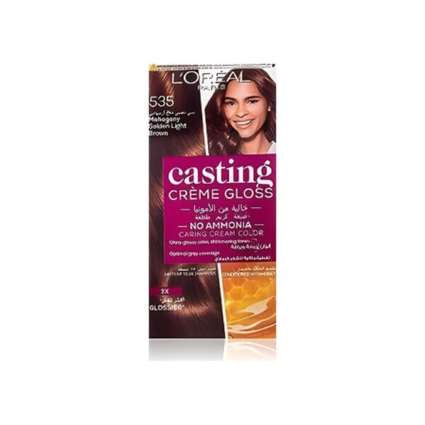 L'Oréal Paris Casting creme gloss - 535 Mahogany Golden Light Brown - 48ml - 72ml - 60ml