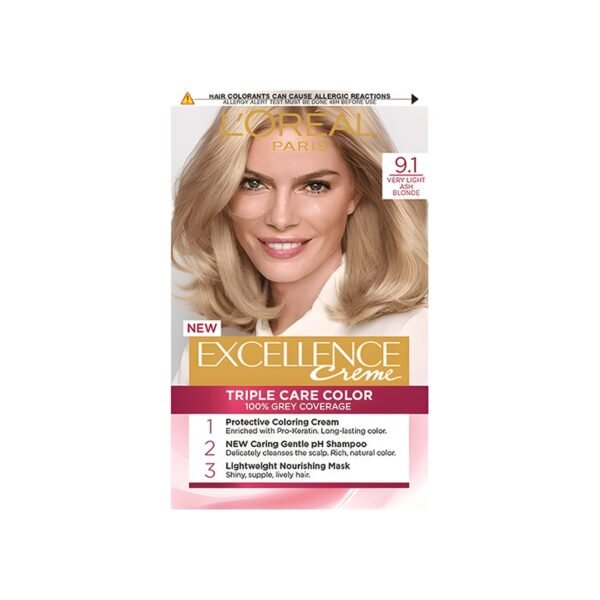 L'Oréal Paris Excellence Creme - 9.1 Very Light Ash Blonde