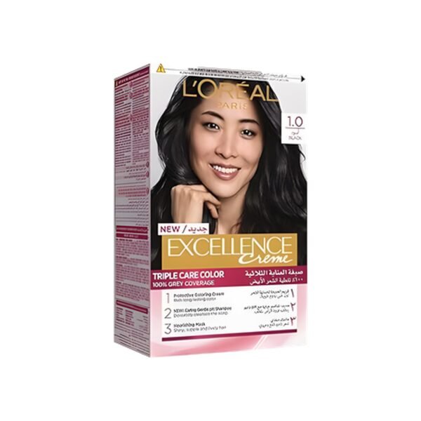 L'Oréal Paris Excellence Creme 1 black Haircolor