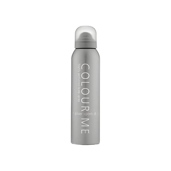 Milton Lloyd Colour Me Silver Sport Body Spray For Men 150ml