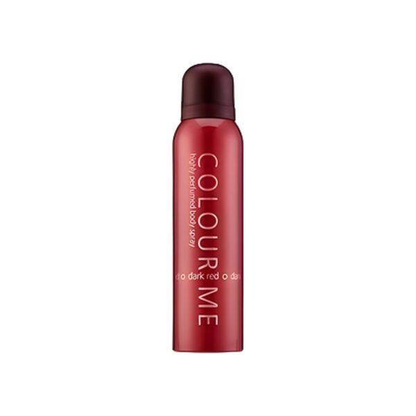 Colour Me Dark Red - Fragrance for Him and Her - 150ml Body Spray, by Milton-Lloyd