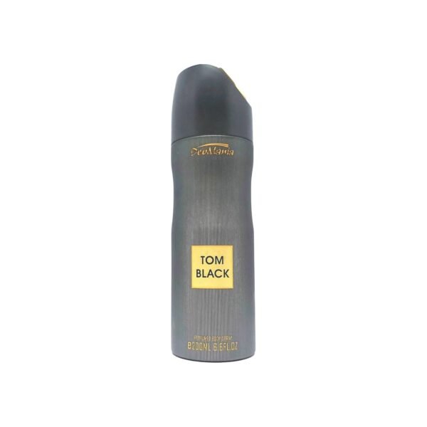 Tom Black by Deo Mania Deodorant Spray For Men - 200ml