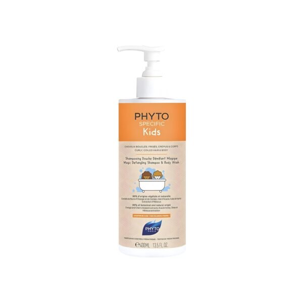 Phyto specific kids magic detangling shower shampoo 400ml, one size